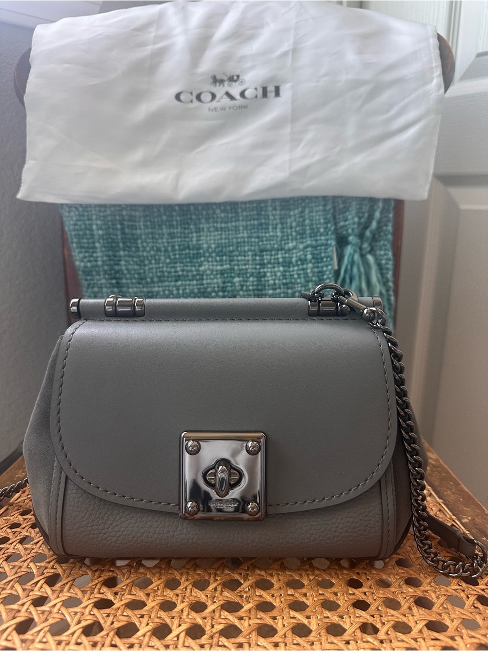 NWOT Coach Drifter Crossbody Grey Color - Style 59048